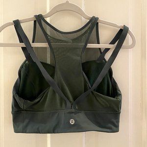 Lululemon: High Support Olive Sports Bra (8)
